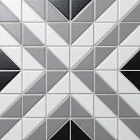 Мозаика Albion Cube Grey TR2-CL-SQ2 мат 27,5x27,5 6 мм арт. С0003192