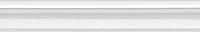 Бордюр Багет Марсо белый обрезной, 30x5, арт. BLC017R