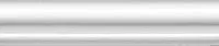 Бордюр Багет Авеллино белый, 3x15 16 мм, арт. BLD004