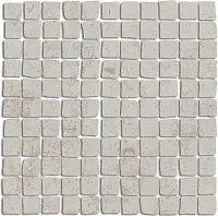 Декор Про Лаймстоун Спакко мозаичный серый светлый матовый мат, 20x20 9 мм, арт. MBS003