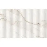 Плитка Капелла белый низ 02 глянц 25x40 8 мм арт. 010100001555