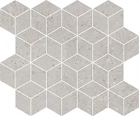 Декор Риккарди мозаичный серый светлый матовый мат, 37,5x45 10 мм, арт. T017/14053