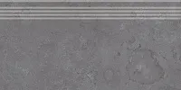Ступень Про Лаймстоун серый темный натуральный обрезной мат, 30x60 11 мм, арт. DD205100R/GR