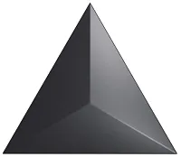 Плитка Traingle Level Black Matt мат, 15x17, арт. 218242