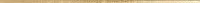 Бордюр CENTRAL GOLD LISTA, 1,5x75,6
