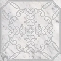 Вставка Tozz Classico Bianco Carrara Argento, 7x7, арт. 6000608