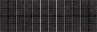 Декор Alabama мозаичный чёрный, 20x60 9 мм, арт. MM60062