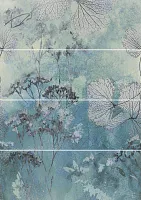 Панно Dec Pearl dream turquoise b 1к/4шт глянц, 126,4x90