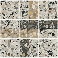 Декор Бричиола 2 мозаичный лаппатированный лап, 30x30 9 мм, арт. SG6532/MM