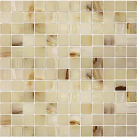 Мозаика Onice Jade Bianco POL 23x23 полир, 29,8x29,8 7 мм