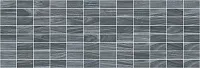 Декор Zen мозаичный чёрный, 20x60 9 мм, арт. MM60068