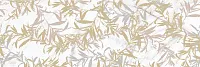 Декор Allmarble Wall Golden White Satin Decoro Foliage мат, 80x120, арт. M8T0