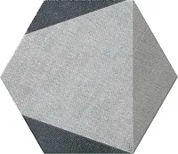 Керамогранит HEXTANGRAM FABRIC GREY, 33x28,5, арт. 78796918