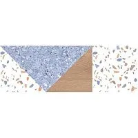 Декор Террацио синий мат 20x60 9 мм арт. 07-00-5-17-00-65-3007