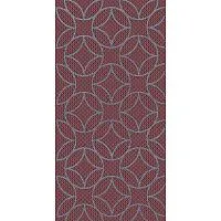 Декор Аллегро бордо глянц 20x40 8 мм арт. 04-01-1-08-03-47-100-2