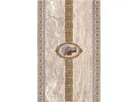 Декор Travertin Medallion-Meander (h) TR-D3-CR мат, 25x40
