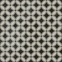 Декор Фреджио 2 черно-белый глянц, 20x20, арт. VT/A295/SG1544N