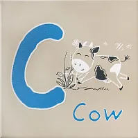 Декор Зоопарк "C" матовый мат, 20x20 6,9 мм, арт. OS/A229/5276