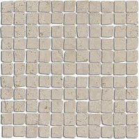 Декор Про Лаймстоун Спакко мозаичный бежевый матовый мат, 20x20 9 мм, арт. MBS005