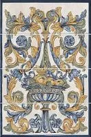 Панно Площадь Испании глянц, 15x40, арт. HGD/A347/4x/15129