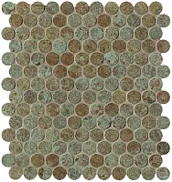 Мозаика Sheer Deco Rust Round Mosaico, 29,5x32,5, арт. fPDJ
