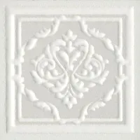 Вставка Петергоф белый, 7,7x7,7 8 мм, арт. AD/A327/SG1544