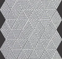 Мозаика Pat Deco Blue Triangolo Mos глянц, 30,5x30,5, арт. fOEH