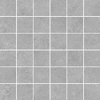 Мозаика Cement серый, 30x30 9,5 мм
