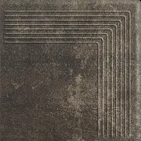 Угловая Ступень SCANDIANO BROWN STOPNICA NAROZNA мат, 30x30