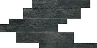 Керамогранит Ardoise Noir Mod List Sfalsato мат, 21x40 10 мм, арт. 739367
