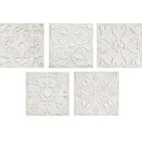 Плитка Aged White Ornato, 20x20