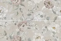 Панно Риккарди 1 серый светлый матовый обрезной мат, 80x120 10 мм, арт. AZ/A051/2x/14058R