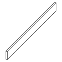 Плинтус ВЕРОНА БЕЖ мат, 7,9x90 8 мм, арт. 610130004716