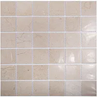 Мозаика CREMA MARFIL POLISHED полир, 30,5x30,5 4 мм (stp.С0003825)