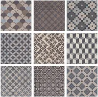Керамогранит Карнаби-стрит орнамент мат, 20x20 8 мм, арт. SG1577N