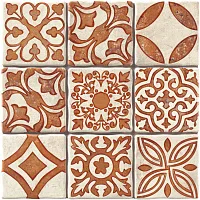 Декор Monza Terra мат, 20x20