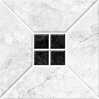 Плитка Риальто 1С тип 1 серая, 20x20