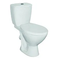 Унитаз наполь. MITO KORAL 011 комплект, гориз. выпуск, ниж. подв., слив 6 л, сид. полипропилен