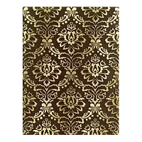 Декор Катар коричневый, 25x33, арт. 1634-0091