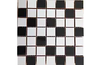 Мозаика Michelle mix white/black, 33,3x33,3