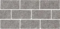 Бордюр Роверелла пепельный мозаичный мат, 14,7x34,5 9 мм, арт. BR025T