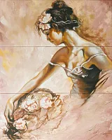 Панно Arabeski venge panno 01 (комплект из 3 шт) глянц, 60x75, арт. 010301001723