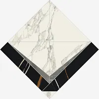 Декор Шарм Делюкс Арабескато Интарсио полир, 56,4x56,4 9 мм, арт. 620120000075