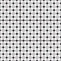 Керамогранит Pre-cut Rondo Grey Black joint Matt мат 60x60 8 мм арт. st.УТ-00000345