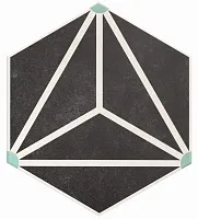 Керамогранит Osaka Charcoal мат, 28,5x33 9 мм