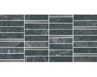 Мозаика YAKARA Graphit Steel, 22,2x44,6