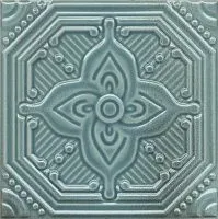 Декор Салинас лазурный глянц, 15x15, арт. SSA004