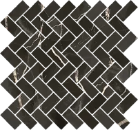 Мозаика Стелларис Абсолют Блэк Кросс мат 31,5x29,7 9 мм арт. 620110000217