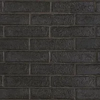 Керамогранит Brick Black мат, 6x25