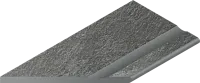 Доп Элемент Магма Графит Борт С Выем закр лев структур 30x60 20 мм арт. 620090001358